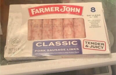 Farmer John Classic Pork Sausage Links