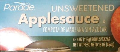 Parade Unsweetened Applesauce