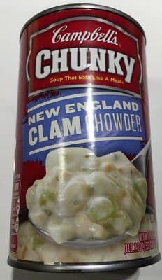 Chunky New England Clam Chowder - Easy Open