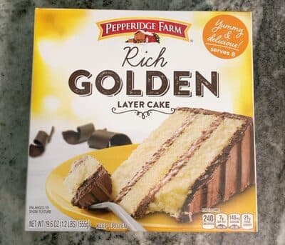 Golden Layer Cake