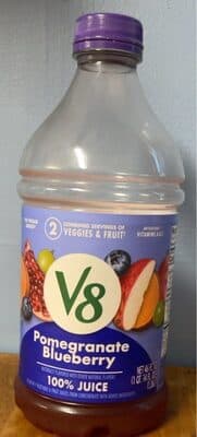 V8 V-Fusion Pomegranate Blueberry
