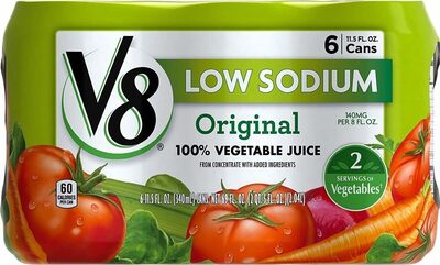 V8 LOW SODIUM 11.5