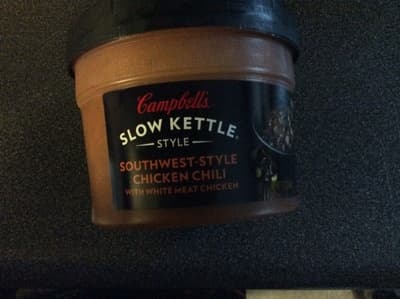 CAMPBELL'S, SLOW KETTLE STYLE, SOUTHWEST-STYLE CHICKEN CHILI WITH WHITE MEAT CHICKEN