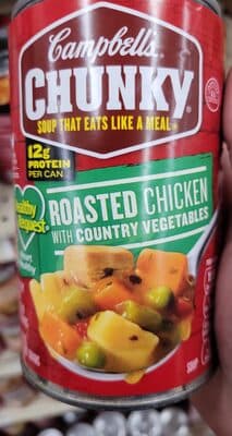 Chunky Roasted Chicken with Country Vegetables Soup