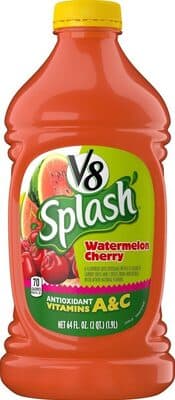 Watermelon Cherry Flavored Juice Beverage With 5% Vegetable Juice From Concentrate