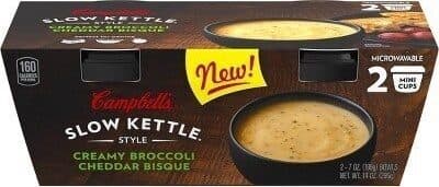 Slow Kettle Style Creamy Broccoli Cheddar Bisque Soup