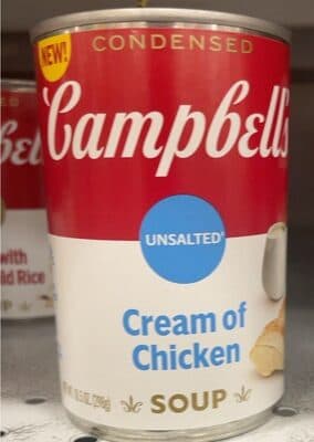 R&W Cream of Chicken Unsalted