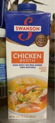 Swanson Chicken Broth Edge Asptic