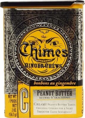Peanut butter ginger chews