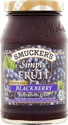 Simply fruit spreadable fruit