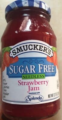Smucker's Sugar Free Jam Seedless Strawberry