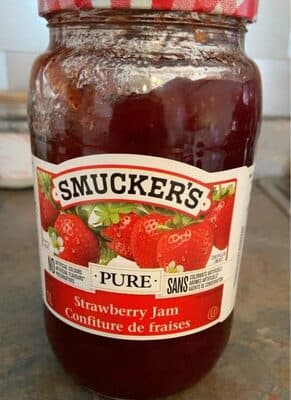 Confirture de fraises