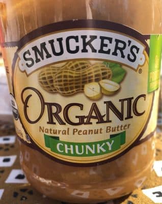 Smucker's Organic Natural Chunky Peanut Butter