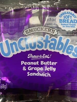 Peanut Butter & Grape Jelly Sandwich