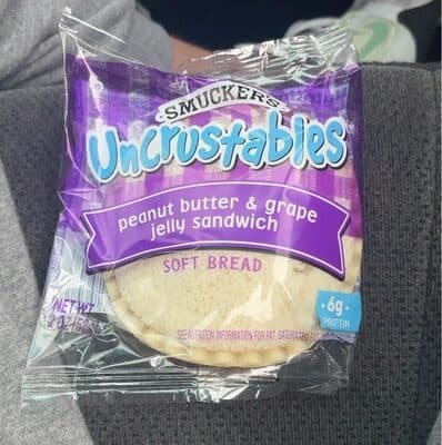 Peanut Butter & Grape Jelly Sandwich Soft Bread