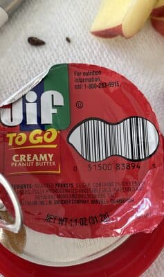 Creamy Peanut Butter