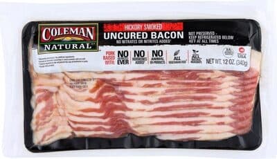 Hickory Smoked Uncured Bacon