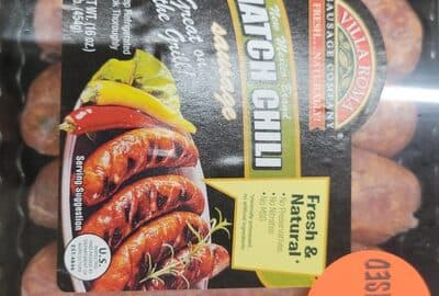 Hatch Chile Sausage
