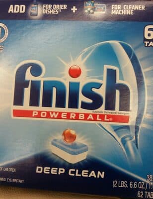 Finish Powerball deep clean