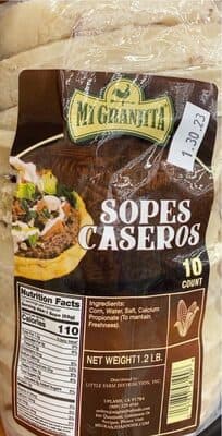 Sopes Caseros