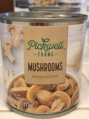 Mushrooms Pieces and Stems