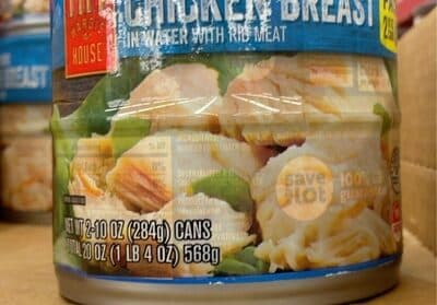 Premium chunk chicken breast