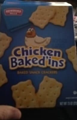 Chicken Baked'Ins Baked Snack Crackers