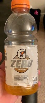 ORANGE FLAVORED ZERO SUGAR THIRST QUENCHER, ORANGE
