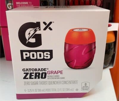 Grape Flavored Zero Sugar Thirst Quencher Concentrate Pods