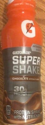 Chocolate Flavored Super Protein Shake With Nutrients