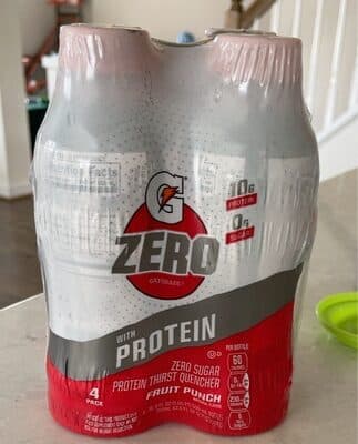 Fruit Punch Flavor Zero Sugar Protein Thirst Quencher