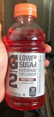 Fruit Punch Flavored Lower Sugar Thirst Quencher