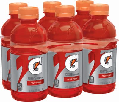 Fruit Punch Flavor Thirst Quencher