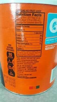 Glacier Freeze Crisp & Cool Thirst Quencher Powder