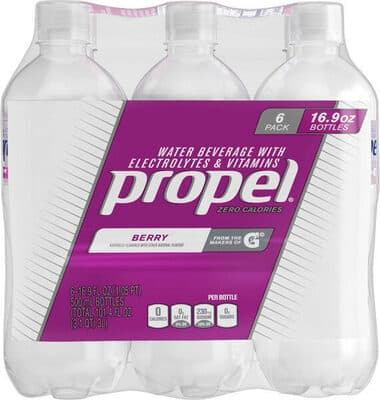 Berry Flavored Electrolyte Water Beverage