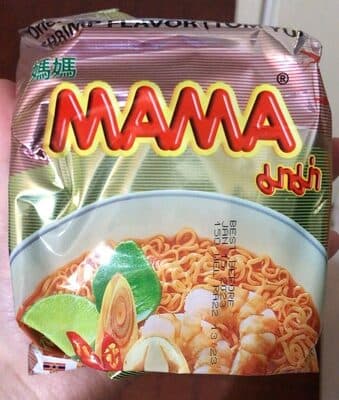 Shrimp Flavor (Tom Yum) Instant Noodles