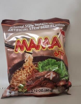 Mama Ramen Beef Flavor