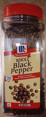 Whole Black Pepper