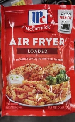 McCormick Air Fryer loaded