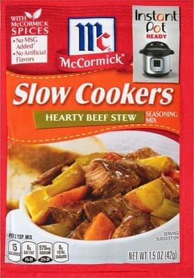 Hearty Beef Stew Slow Cookers Seasoning Mix