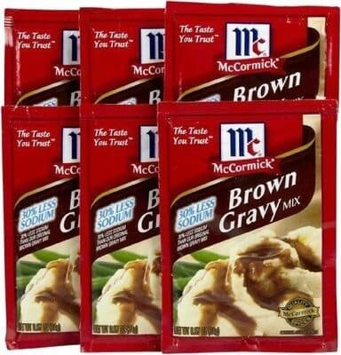 30% Less Sodium Brown Gravy Mix