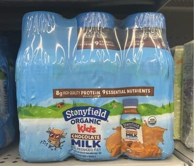 Stonyfield organic kids chocolate