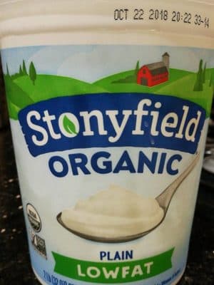 Plain Lowfat Yogurt