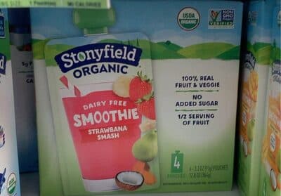 Strawbana Smash Dairy Free Smoothie