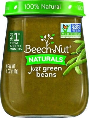 Stage baby food