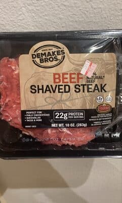 Beef Shaved Steak