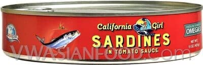 California Girl, Sardines In Tomato Sauce