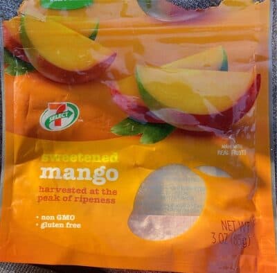 Sweetened Mango