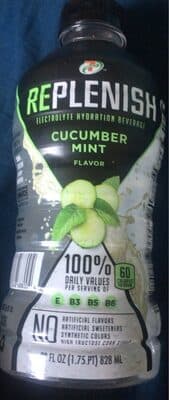 Cucumber Mint Electrolyte Hydration Beverage