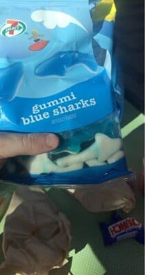 Blue Sharks Gummi